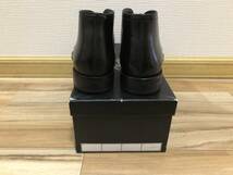 【新品未使用】大塚製靴×伊勢丹メンズ ビジネスブーツ チャカブーツ 40(25cm) ブラック レザー_画像5