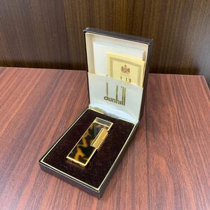 dunhill ダンヒル ガスライター ローラー式 ベッコウ　鼈甲　起床モデル