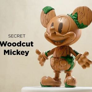 popmart DISNEY 100th Anniversary Mickey Ever-Curious シリーズ secert Woodcut Mickey