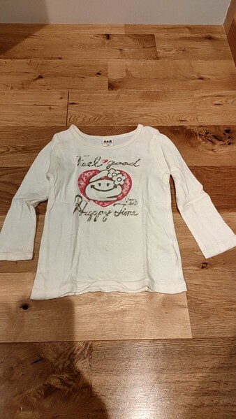 e.a.B Tシャツ 長袖 ロンT 100センチ 女の子 保育園 幼稚園 洗い替え お出かけ