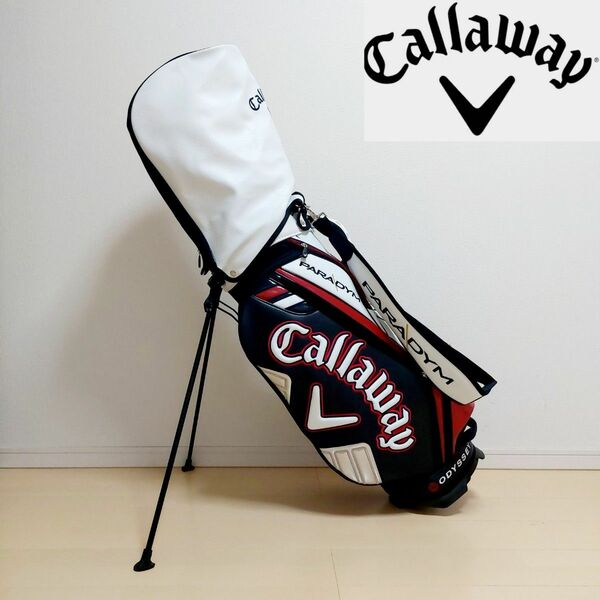 【Callaway】美品キャロウェイ キャディバッグ スタンド式 ツアーモデル ゴルフ