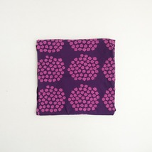 //【北欧】マリメッコ marimekko *puketti プケッティ 生地 パープル*布ファブリック(fa84-2402-45)【30C42a】_画像1