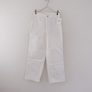 //[ regular price 2.4 ten thousand ]45R four ti five a-ru*... Denim car ru Rod pants *0 cotton white 45rpm(2-2402-401)[51C42]