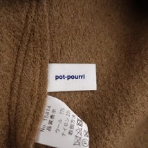 //ポプリ pot-pourri *ウール混プルオーバー*半袖プレス圧縮(33-2402-859)【22C42】_画像6