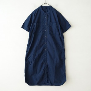 【染/定価2.5万】マーガレットハウエル MHL. MARGARET HOWELL MHL.*GARMENT DYE BASIC POPLIN ワンピース*(34-2403-50)【82C42a】