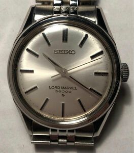 OH済　美品！セイコー　ロードマーベル36000 SS ハイビート 手巻き　5740-8000 SEIKO ジュビリーブレス付