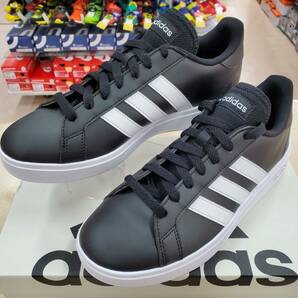 新品即決27.0cm★adidasアディダス グランドコート ベース2.0M メンズ カジュアルスニーカー★コートスニーカー シンプル 人気モデル！