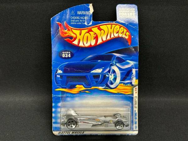 【新品★即決★送料無料】2001 Hot Wheels ホットウィール #034 First Edition Jet Threat 3.0