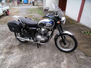  used, private exhibition, Kawasaki,W650, initial model, Heisei era 11 year made, vehicle inspection "shaken" less, mileage 41166 kilo, inspection torn number attaching ., screen,ETC attaching etc. various attaching 