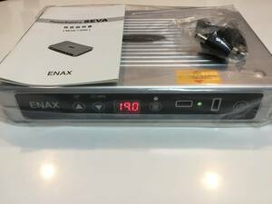 大容量ポータブル電源 ENAX パワーバッテリー SEVA(12 - 24V DC + USB) 、約280Whです