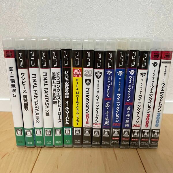 ps3ソフト15本セット PS3ソフトセット