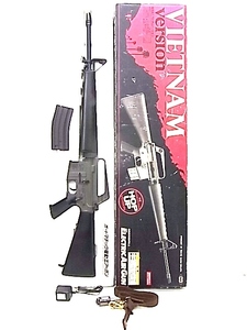 h0778 MARUI オートマチック電動エアーガン ELECTRIC AIR GUN M16A1 ベトナムバージョン 5038982
