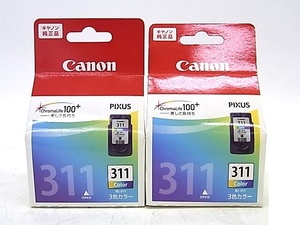 e11313　Canon　PIXUS　キャノン　プリンタインク　純正品　BC-311　未開封　期限切れ　2個セット