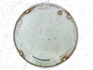 e11324　アラジン　石油ストーブ　スタンダード・ブルーフレーム　YANASE　ヤナセ　丸形　置皿　受皿