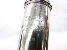 e11343　YAMAHA ピッコロ フルート ヤマハ 311II SILVER HEAD 925 保管ケース 管楽器_画像3