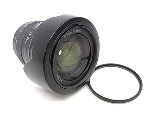 h0806 CANON EF LENS 24-105mm 1:4 L φ77mm ウルトラソニック　キャノン　レンズ　レンズフード付　EW-83H 動作確認済