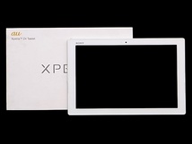 e11418　au　XPERIA Z4　SOT31　タブレット　ホワイト　動作確認済　初期化済　元箱_画像1