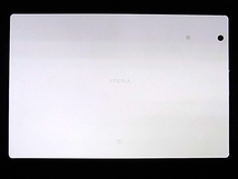 e11418　au　XPERIA Z4　SOT31　タブレット　ホワイト　動作確認済　初期化済　元箱_画像9