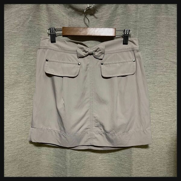 未使用タグ付●春夏バッグリボンタイトミニスカート JILLSTUART XSサイズ　