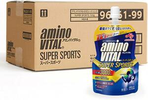 100 gram (x 24) [ case sale ] Ajinomoto amino baitaru jelly drink SUPERSPORTS Apple taste 100g×2