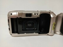 【130】OLYMPUS オリンパス μ Ⅱ ZOOM VF ミュー 2 ズーム コンパクトフィルムカメラ 動作未確認_画像4