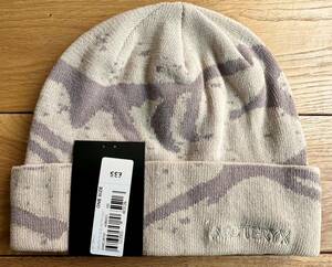 【激レア 2023 新品】ARC'TERYX Grotto Toque Arctic/Warm Stone アークテリクス グロット トーク 帽子 ビーニー ニットキャップ オフ白