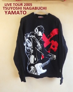 ●LIVE TOUR2005『YAMATO』ツアーTシャツ黒●長袖長渕剛大和魂