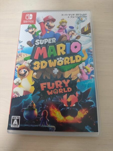 スーパーマリオ3Dワールド Switch フューリーワールド　空箱 Nintendo