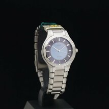 未使用品 CITIZEN シチズン エクシード ユーロス EBR74-1011 A735 チタン メンズ 年差エコドライブ シェル文字盤 定価8万 ワンピースケース_画像8