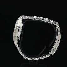 美品 電池交換済 SEIKO セイコー ワールドタイム アラーム 1/1000秒クロノ アナデジ H021-8050 SS メンズ クォーツ 白文字盤 箱_画像3