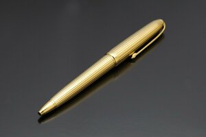 1円～ 超美品 希少 Cartier カルティエ Louis Cartier ルイカルティエ ゴドロン ツイストボールペン ST170009 GP ゴールド 箱保取 定価7万