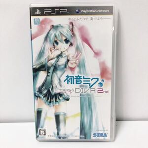 初音ミク -Project DIVA 2nd PSP プレイステーションポータブル PSPソフト セガ G1-23