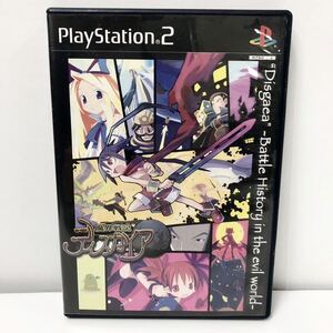 Disgaea -Battle History in the evil world- 魔界戦記ディスガイア PlayStation2 プレイステーション2 PS2ソフト G1-34