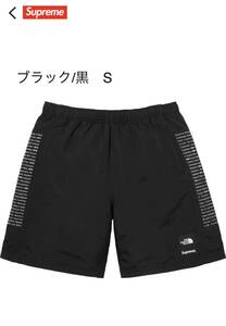 国内新品 新品 Supreme 24SS The North Face Nylon Short シュプリーム ザ ノース フェイス ナイロン ショーツ S black 黒 TNF ロゴ　logo