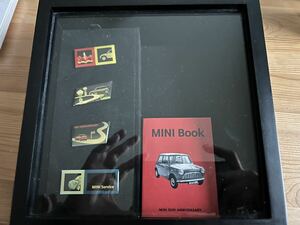 MINI 50th ANNIVERARY ミニクーパー 50周年アニバーサリー ピンバッジ 冊子