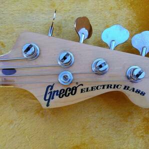 ７６年製 Greco JB-600 Jazz Bass グレコ ジャパンヴィンテージ ジャズベース フルオリ美品の画像3