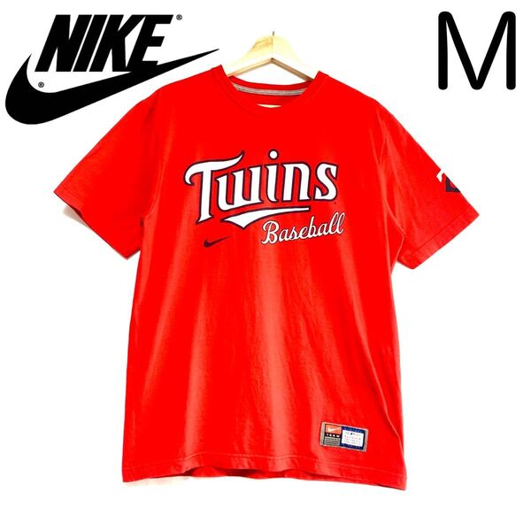 輸入古着 00年代 ヴィンテージ Nike ナイキ Tシャツ MLB ミネソタ・ツインズ 野球 ゲームシャツ