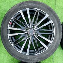 ★ENKEI SMACK★(AME)16インチタイヤホイールセット(4本) 16×6J＋40. 4H. 2021年製タイヤ DUNLOP 175/60R16. 82H バリ山 _画像5