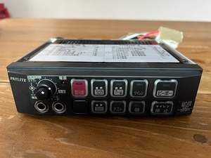 パトライト　PATLITE　電子サイレンアンプ SAP-500RBVZ＋N　13.2V 50W 　中古　美品　現状渡し