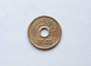 昭和34年5円硬貨G-1