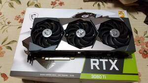 MSI GeForce RTX 3080 Ti SUPRIM X　即決送料無料