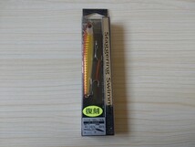 SHIMANO スタッガリングスイマー 復刻版 シンキング シマノ Staggering Swimmer 100mm 14.5g シーバス ヒラメ 新品 未使用品 ミノー_画像4