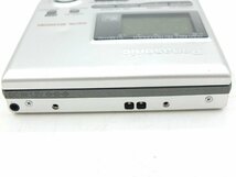 【z26325】Panasonic パナソニック SJ-MR100 ポータブルMDレコーダー 動作品 送料全国一律300円_画像4