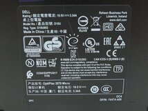 【z26410】Dell OptiPlex 3070 Micro D10U003 ミニパソコン 動作確認済 初期化済み 格安スタート_画像8