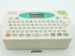 【z26563】CASIO NAME LAND Fosset カシオ ネームランド フォセット KL-H10 ラベルライター 格安スタート