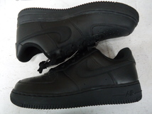 (12)【観賞用】NIKE AIR FORCE1 ‘07 ナイキ エアフォースワン 26cm ブラック 315122-001 スニーカー 靴_画像3