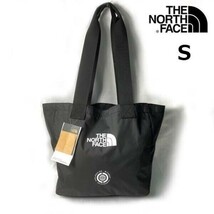 1円～!売切!【正規新品】THE NORTH FACE EWC TOTE S トート バッグ エコバッグ US限定 大容量 超軽量 シンプル アウトドア(S)黒 180626-5_画像1