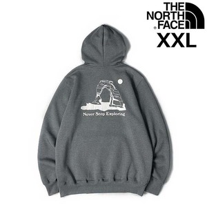 1円～!売切!【正規新品】THE NORTH FACE◆PLACES WE LOVE HOODIE パーカー US限定 裏起毛 グラフィック 男女兼用 登山(XXL)グレー181130-33