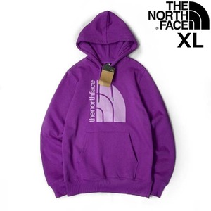 1円～!売切!【正規新品】THE NORTH FACE◆JUMBO HALF DOME HOODIE パーカー US限定 グラフィック ビッグハーフドーム(XL)紫 181130-33