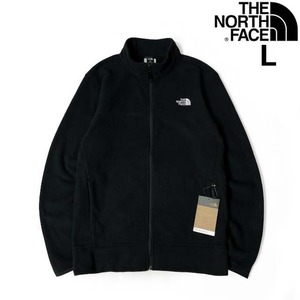 1円～!売切!【正規新品】THE NORTH FACE◆ANCHOR FULL ZIP JACKET フリース フルジップ US限定 軽量 男女兼用 アウトドア(L)黒 181024-40